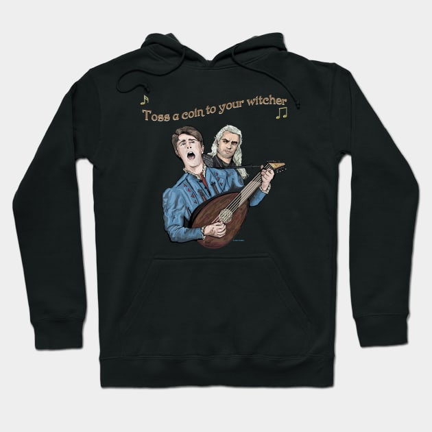 Toss a coin to your Witcher Hoodie by FanboyMuseum